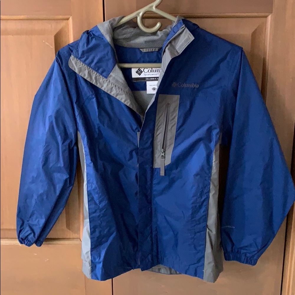 Columbia windbreaker. Boys size 10/12